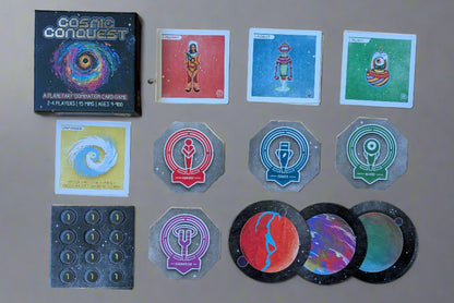 Cosmic Conquest - A Fast Paced Memory and Strategy Card Game